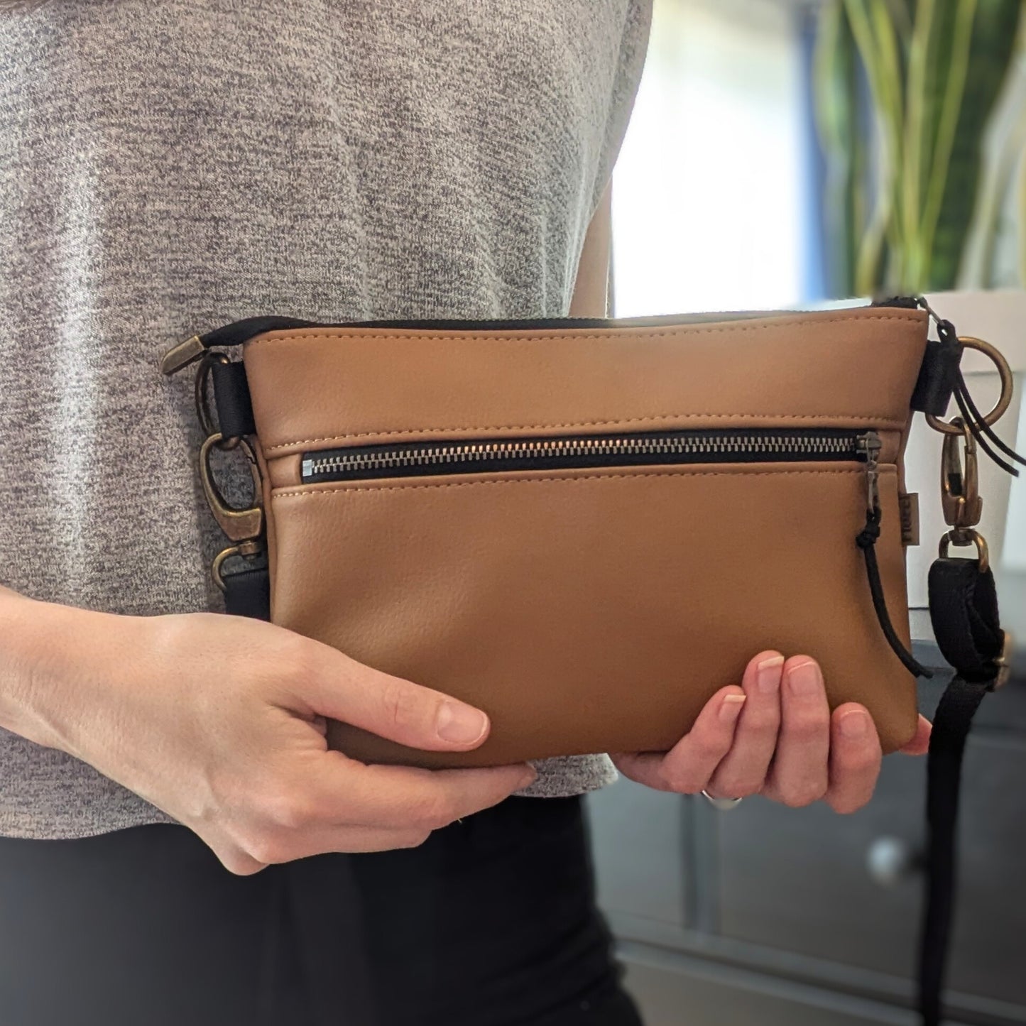 NOUVEAU FORMAT - Sac de taille / banane OXALIS * Collection Les Rescapés