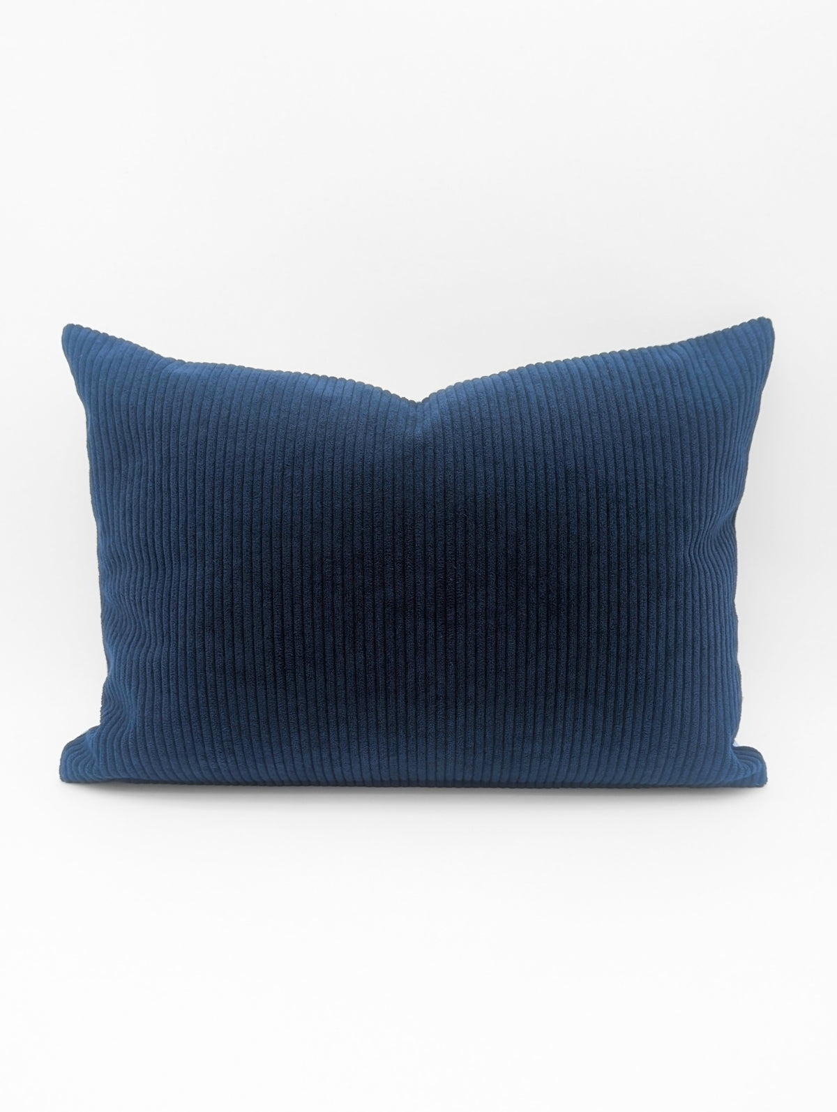Duo de housses de coussin Corduroy Marine - 13"x18" et 18"x18"