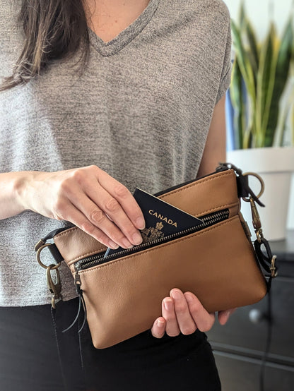 Sac banane / bandoulière OXALIS * Collection Les Rescapés