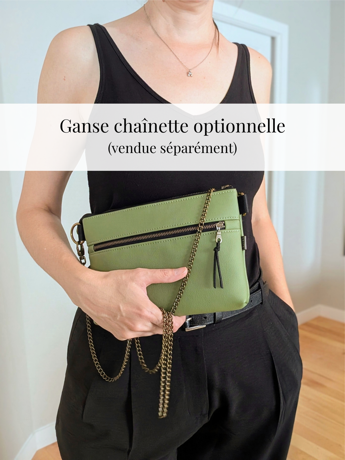 Sac banane / bandoulière OXALIS * Collection Les Rescapés