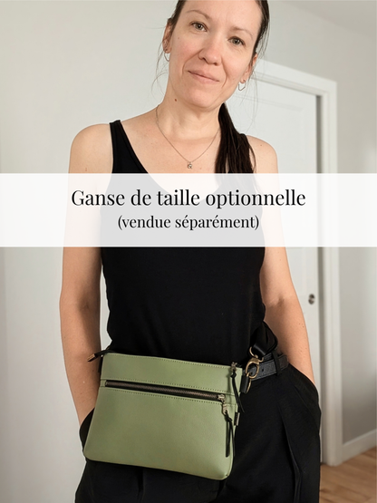 Sac banane / bandoulière OXALIS * Collection Les Rescapés