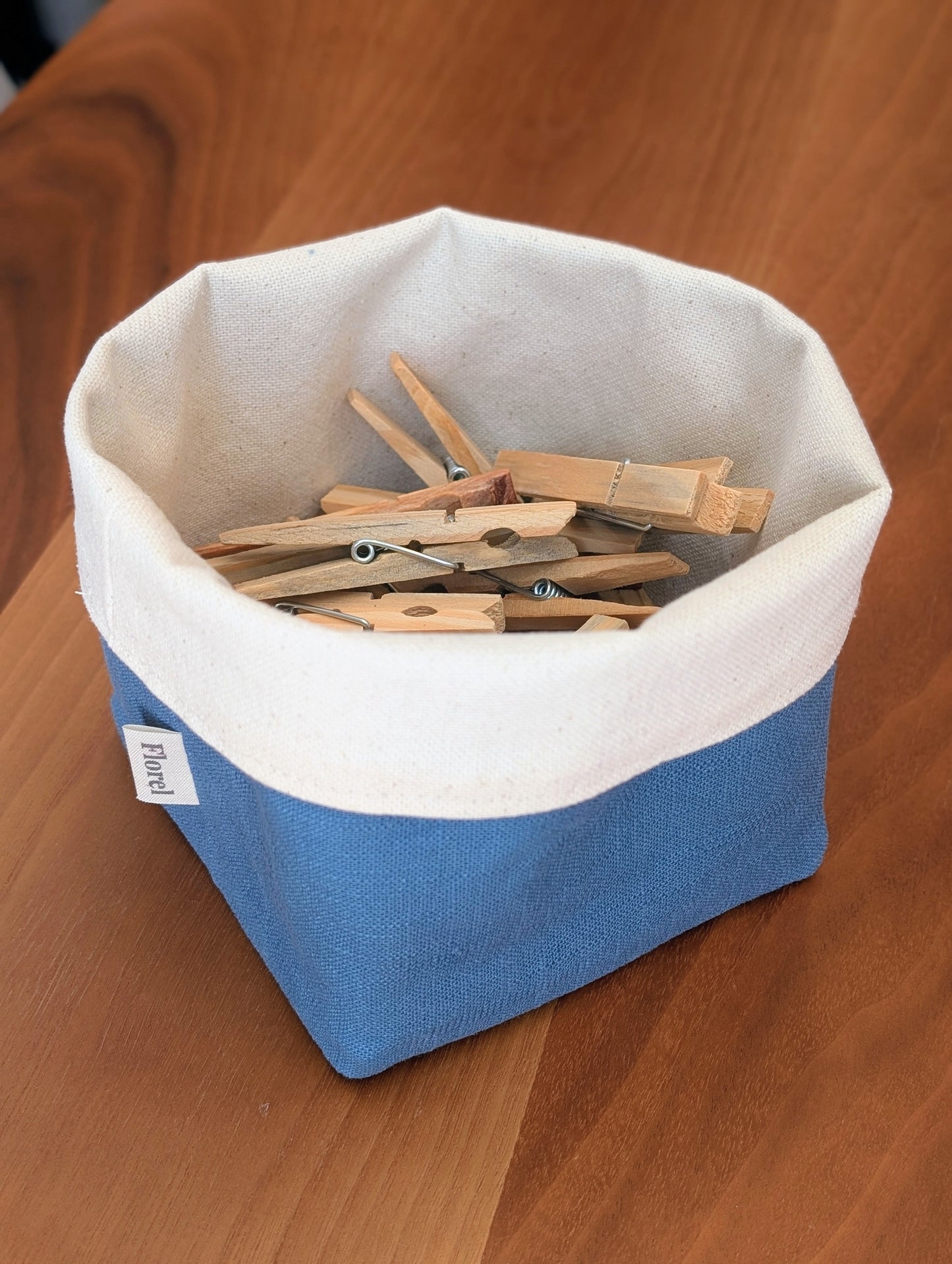 Panier / cache-pot PUR LIN * choix de 15 couleurs