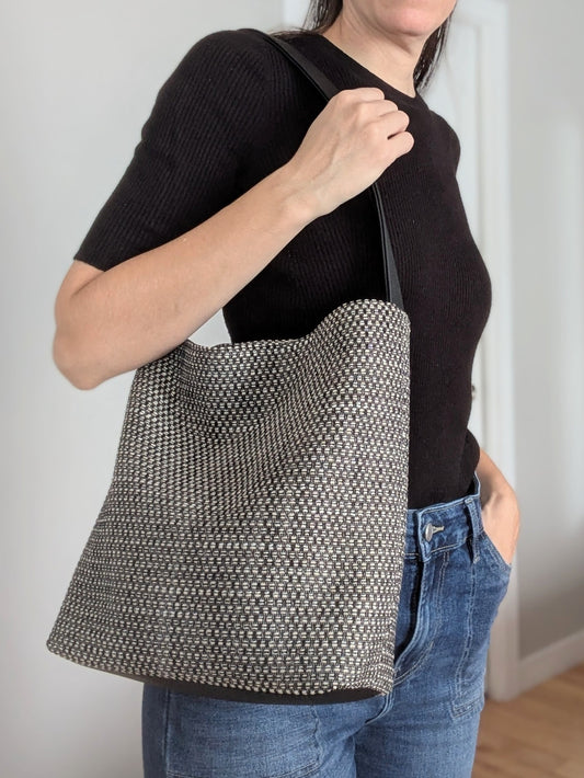 Sac PAPAYE (bi-matière) * Collection Les Rescapés