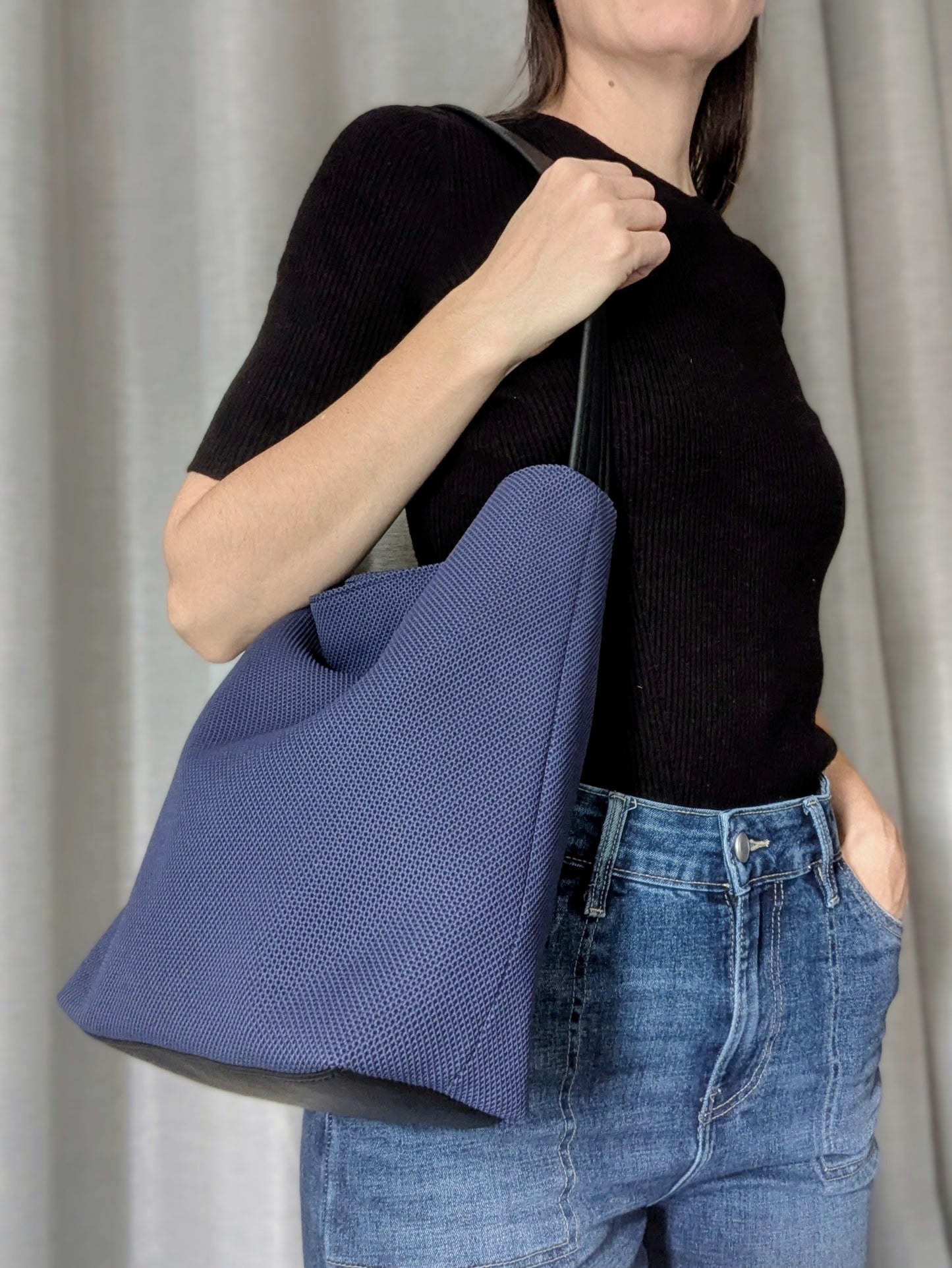 Sac PAPAYE (bi-matière) * Collection Les Rescapés