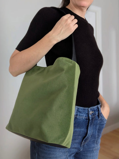 Sac PAPAYE bi-matière * Collection Les Rescapés