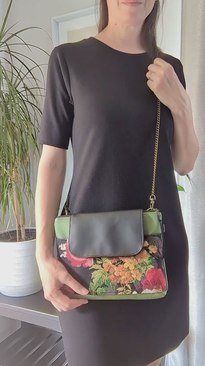 Sac bandoulière CLARA * Collection Les Rescapés